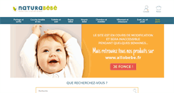 Desktop Screenshot of naturabebe.com